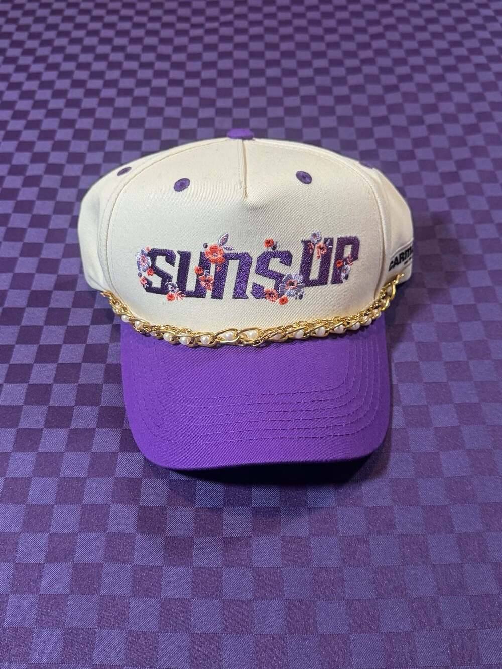 Phoenix Suns Women's Empowerment Night CarMax Promotional Pearl Chain Hat